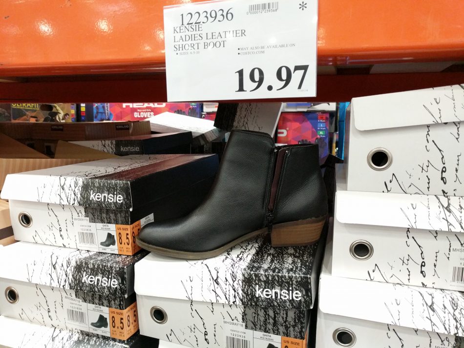 Kensie Ladies Leather Short Boot