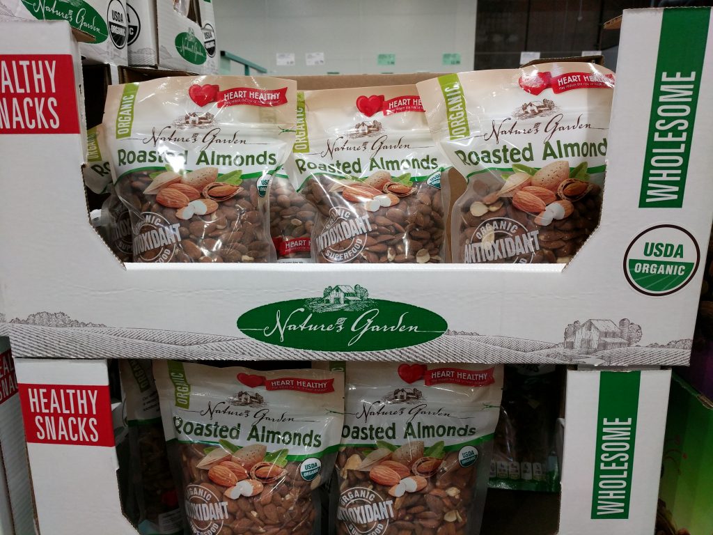 Nature's Garden Organic Roasted Almonds