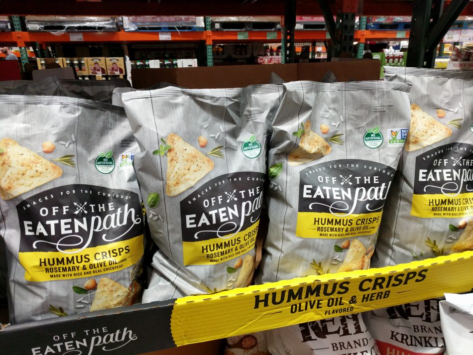 Off the Eaten Path Hummus Crisps