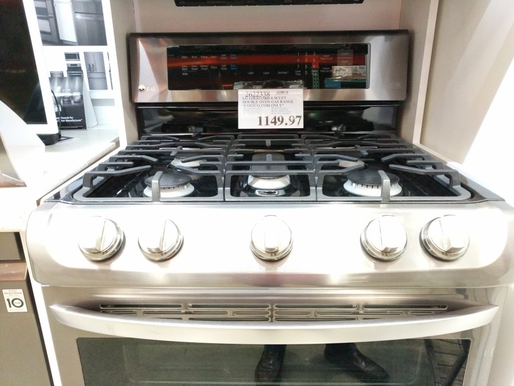 LG Double Oven Gas Range