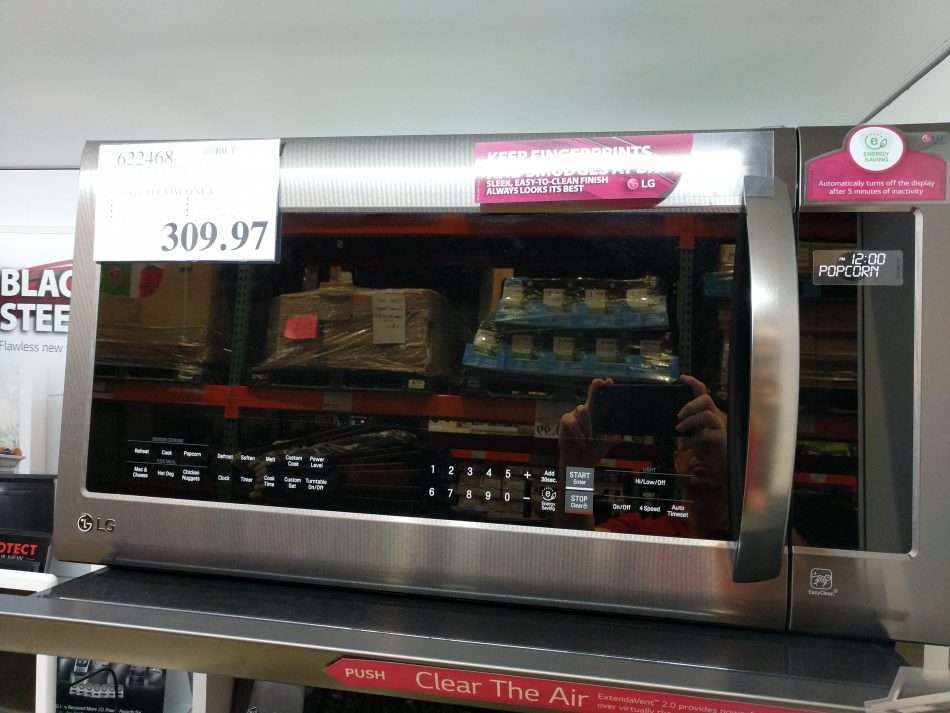 LG Over Range Microwave