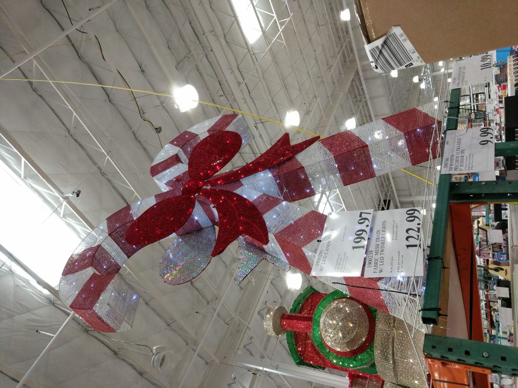 84" LED Candy Cane