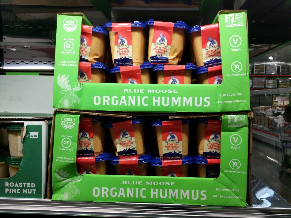 Blue Moose Organic Red Pepper Hummus