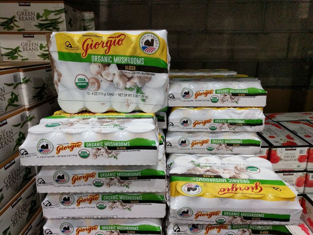 Organic Mushrooms 12 pack