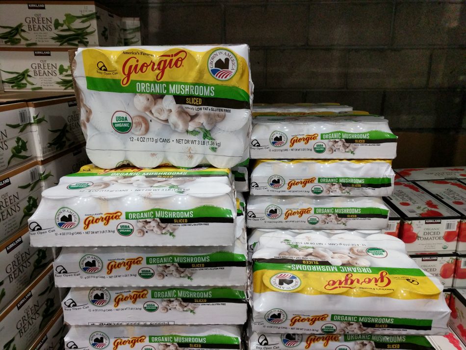 Organic Mushrooms 12 pack