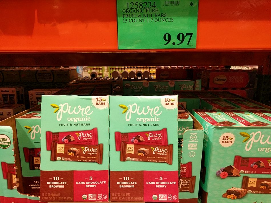 Organic Pure Fruit & Nut Bars