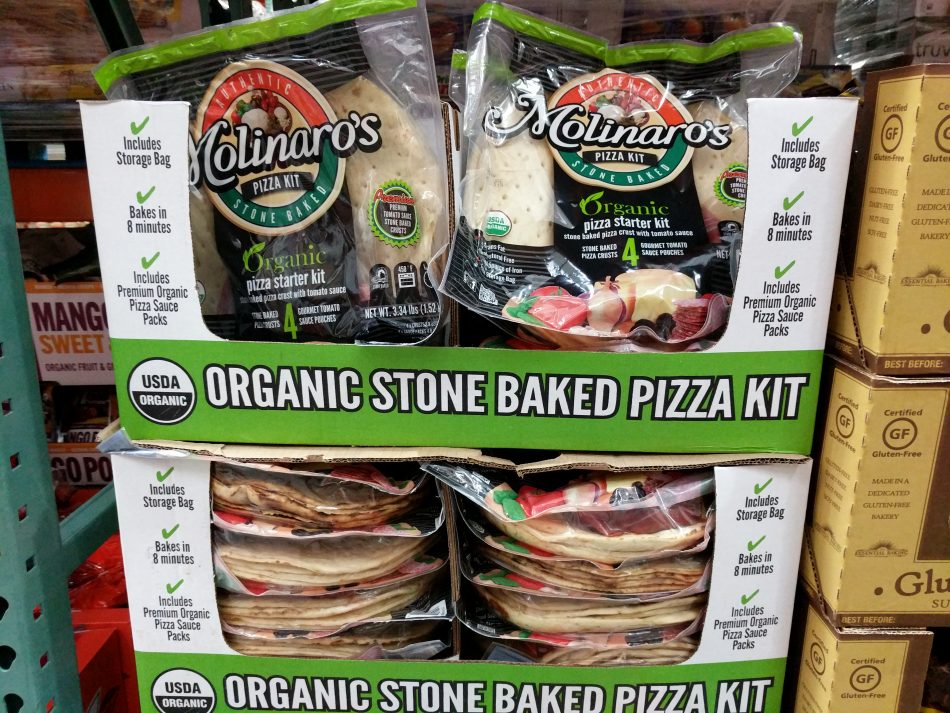 Molinaro's Organic Stone Baked Pizza Kit