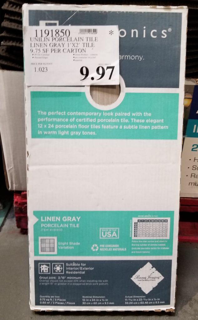 Unilin Porcelain Tile - 1191850
