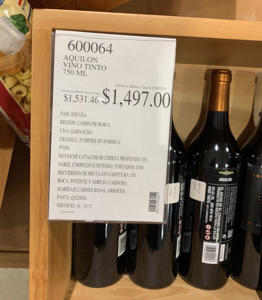 Aquilon Vino Tinto