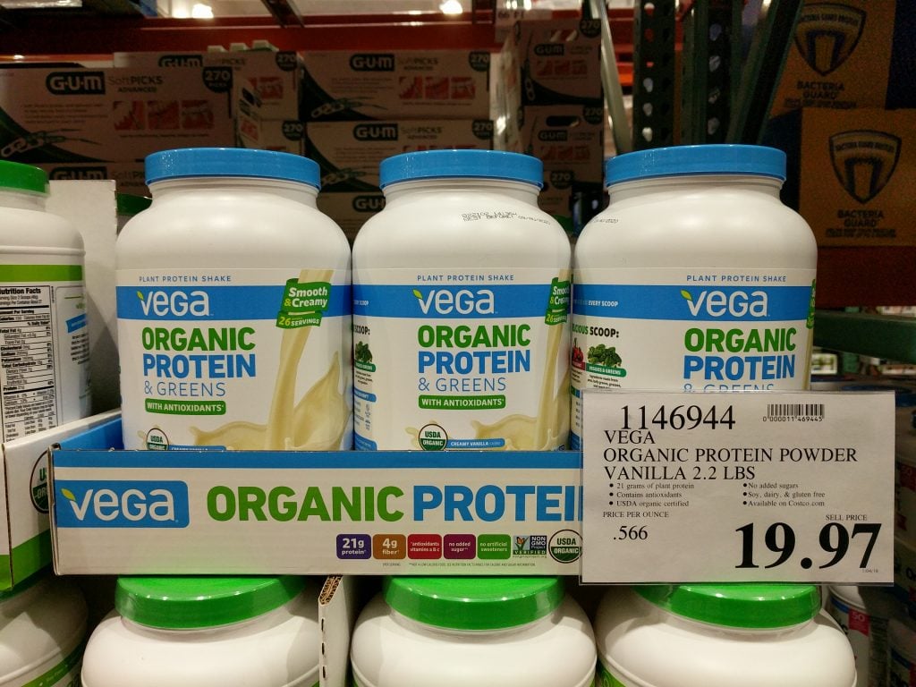 Vega Organic Protein Powder Vanilla
