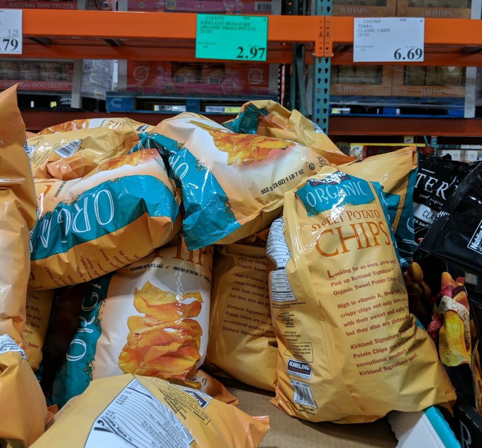 Kirkland Signature Organic Sweet Potato Chips
