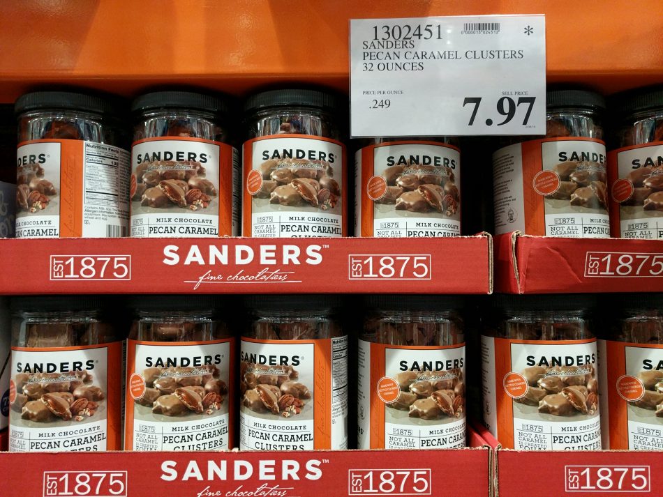 Sanders Pecan Carmel Clusters