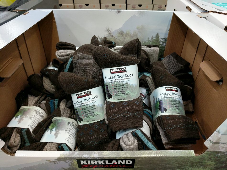 Kirkland Signature Ladies Extra Fine Merino Wool Socks 4 pr