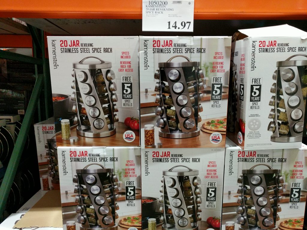 Kamenstein 20 Jar Revolving Spice Rack