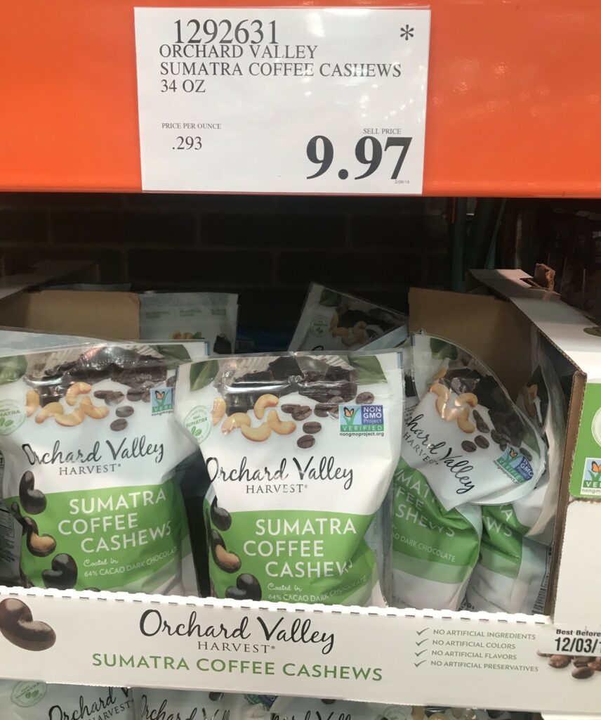 Orchard Valley Sumatra Coffee Cashews