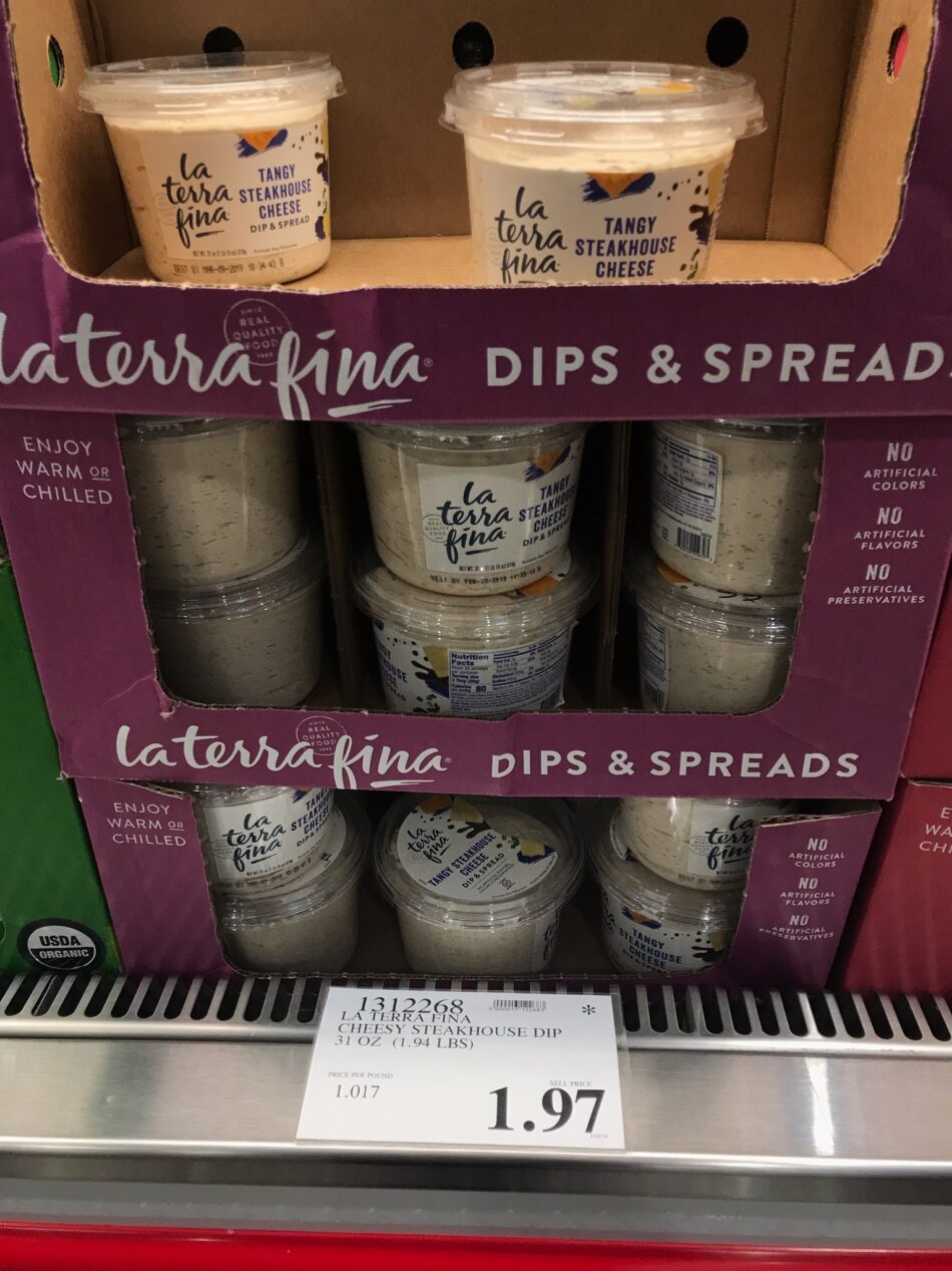 La Terra Fina Organic Tangy Steakhouse Cheese Dip