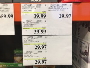 Nintendo Switch, XBOX, & PS4 Games