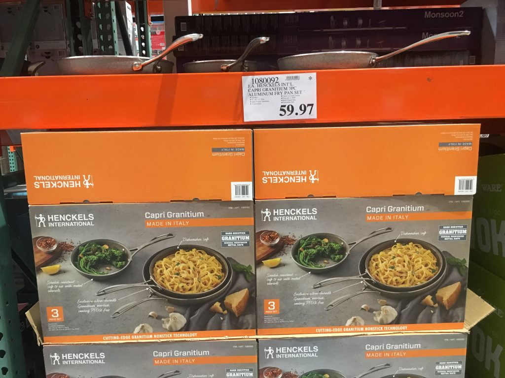 J.A. Henckels Int'l Capri Granitium Aluminum 3Piece NonStick Fry Pan