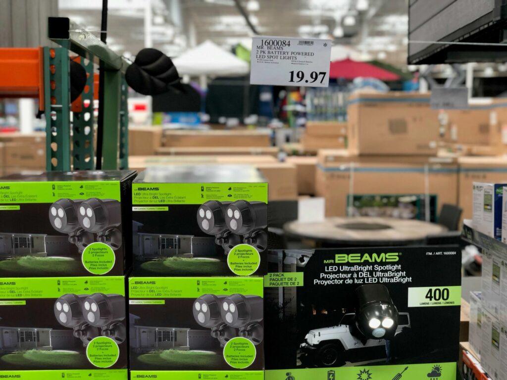 Mr. Beams Battery Powered LED Spotlights 2pack