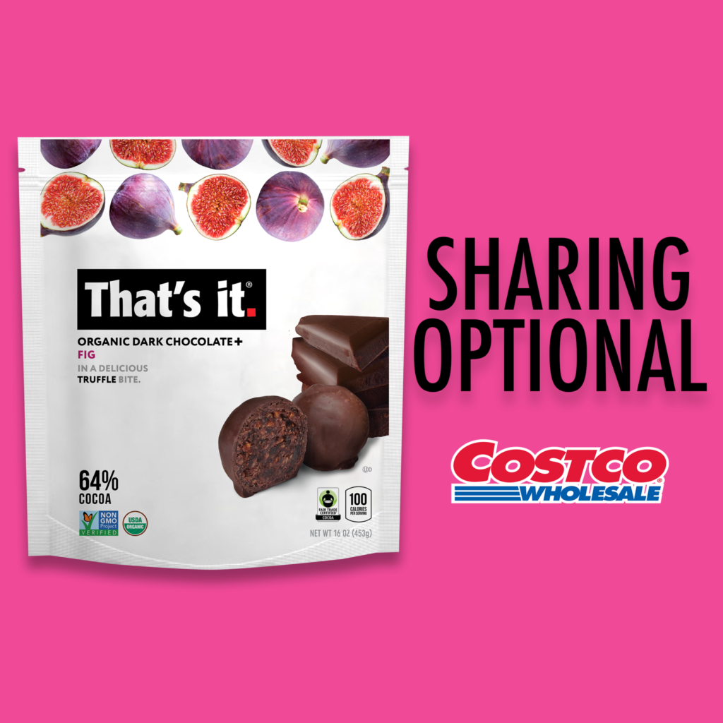 REVIEW That's It. Organic Dark Chocolate + Fig Truffles