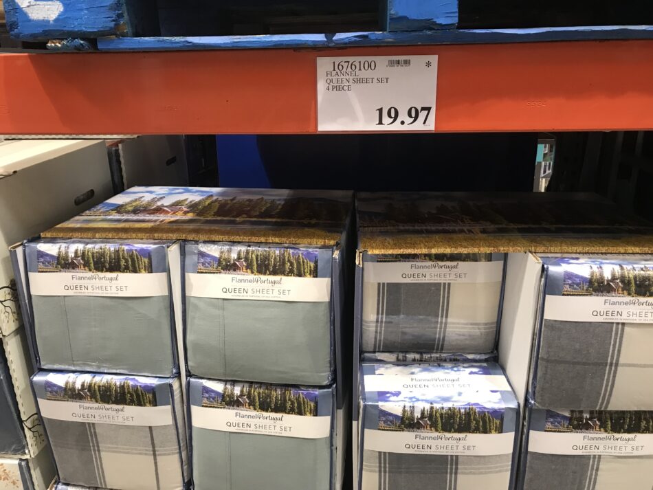 Flannel from Portugal Queen Sheet Set