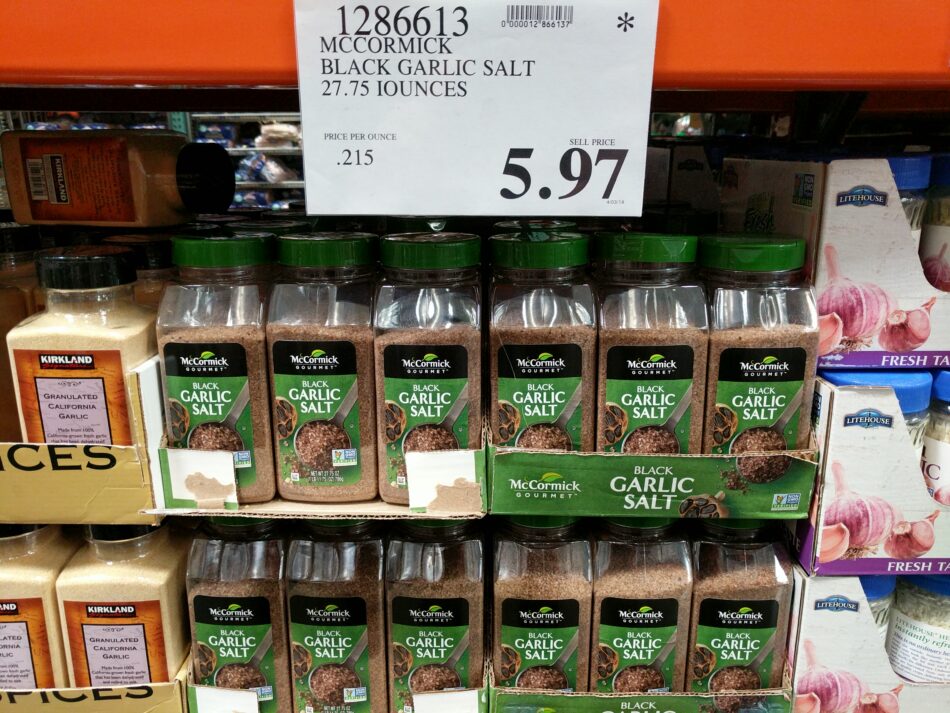 McCormick's Black Garlic Salt