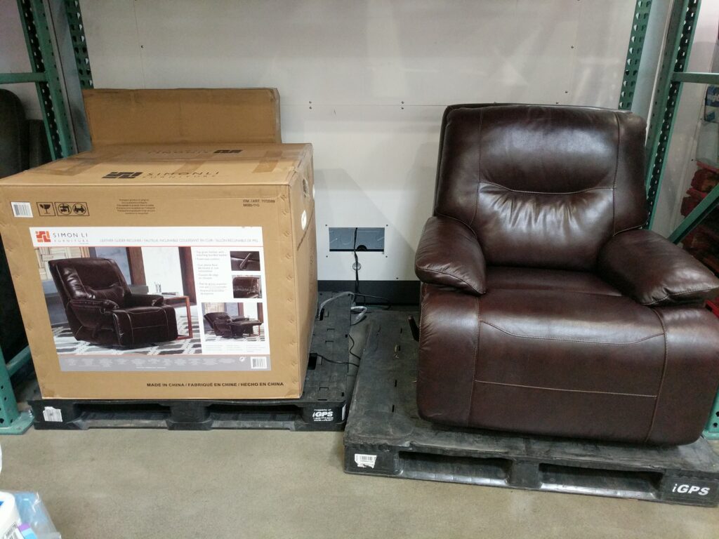 Simon Lee Leather Recliner