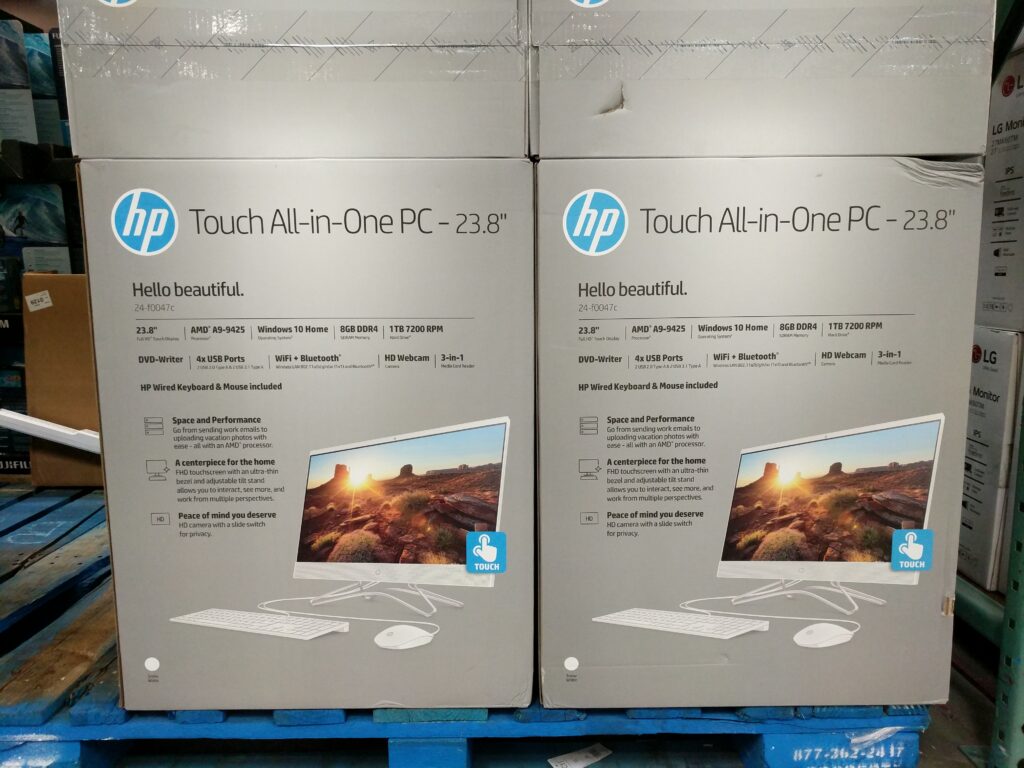 HP 24" Touch AllinOne PC