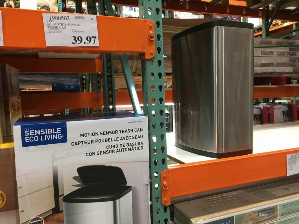 EKO Sensible Eco Living 47L Motion Sensor Trash Can