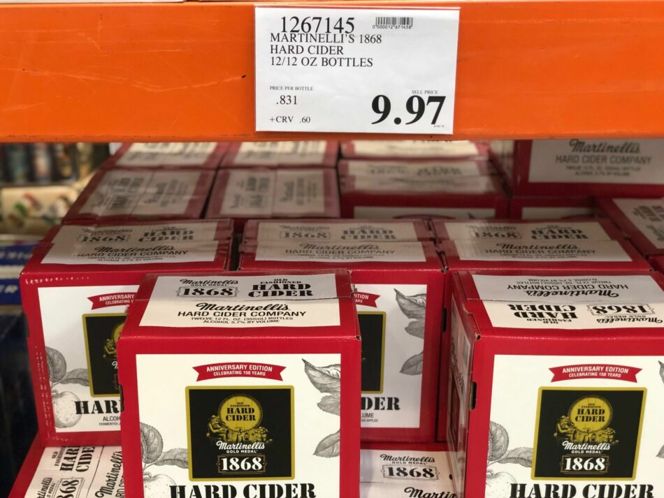 Martinelli's 1868 Hard Cider 12 Pack