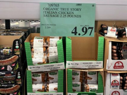 TrueStoryOrganicItalianChickenSausage-709765
