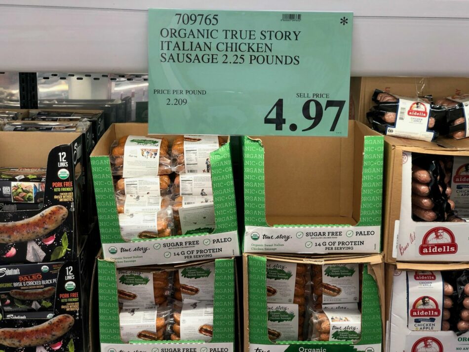 True Story Organic Italian Chicken Sausage