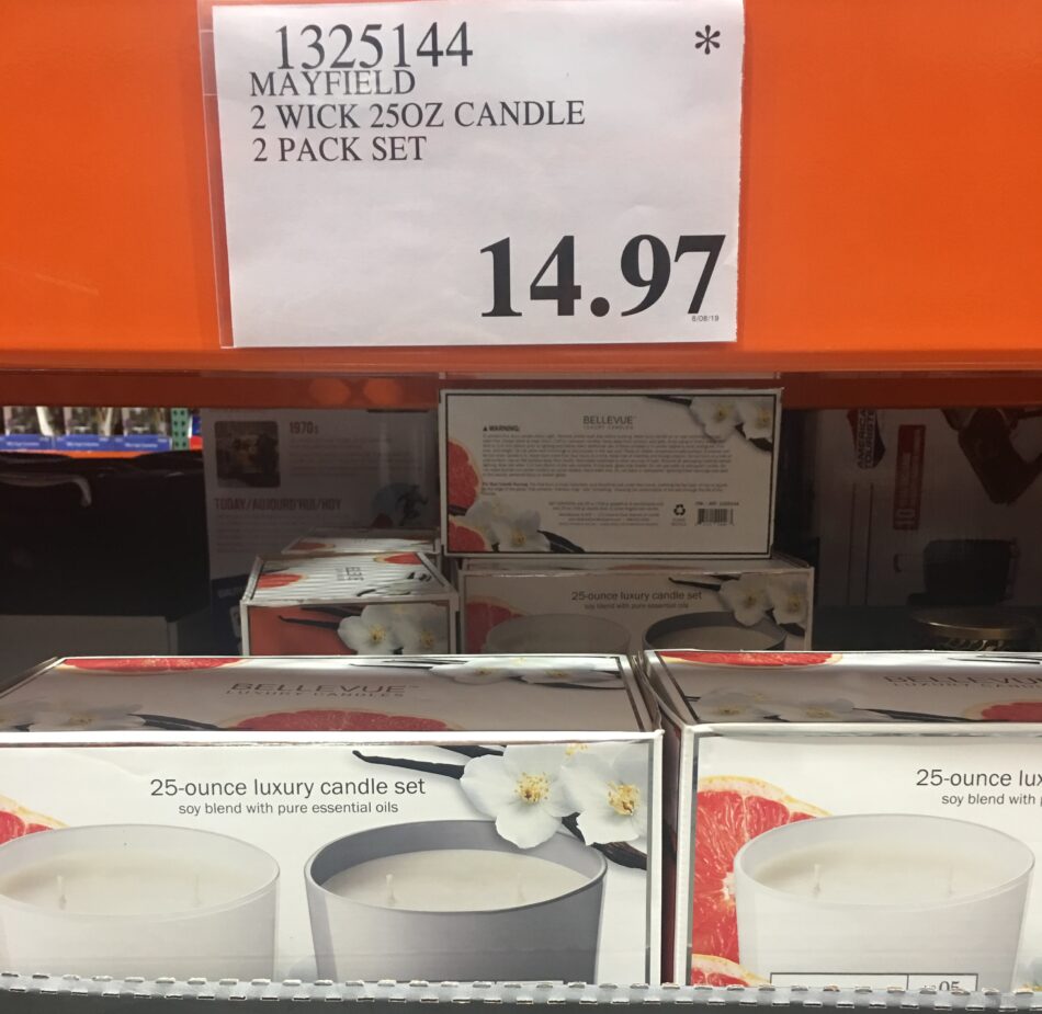 mayfield 25oz candle 2 pk costco97 com costco mayfield