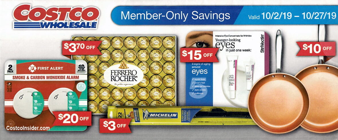 Costco October 2019 Coupon Book