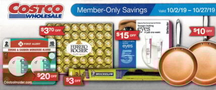 Costco October 2019 Coupon Book