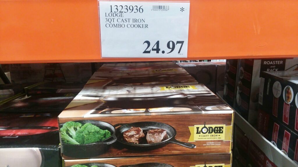 Lodge Cast Iron Combo Cooker 3QT