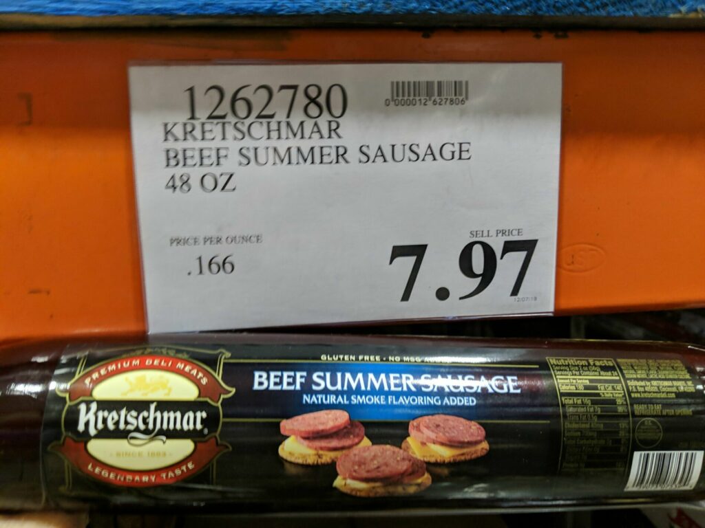 Kretschmar Beef Summer Sausage
