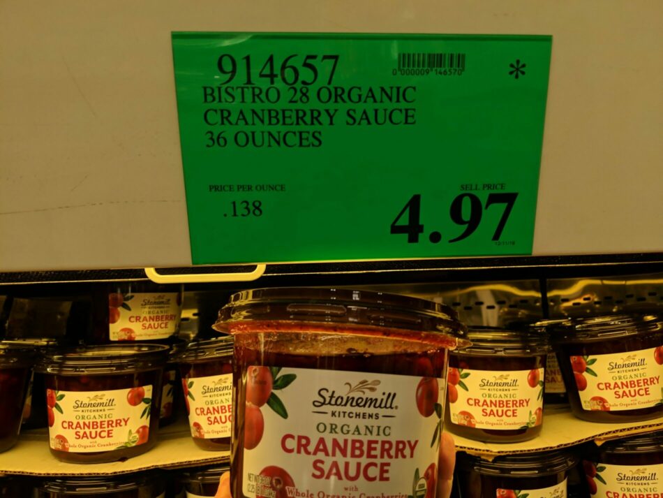 Organic Cranberry Sauce