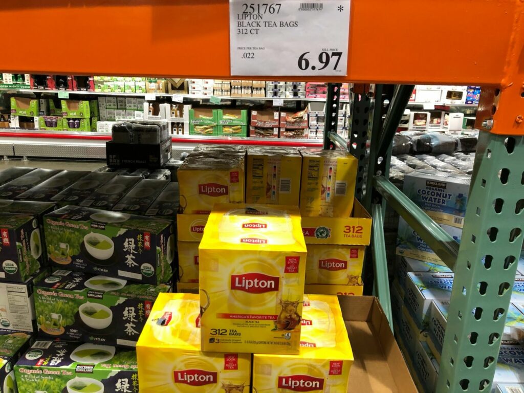 Lipton Black Teabags 312Count