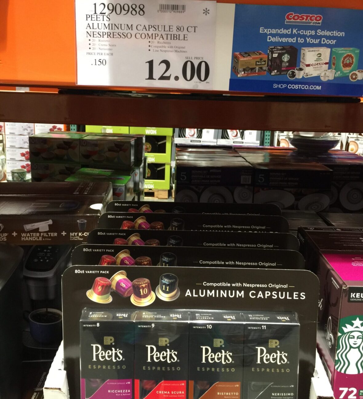 Peets Nespresso Capsules