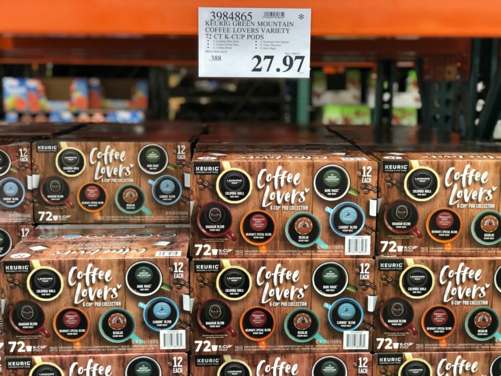 Keurig Green Mountain Coffee Lovers Variety 72ct KCup Pods