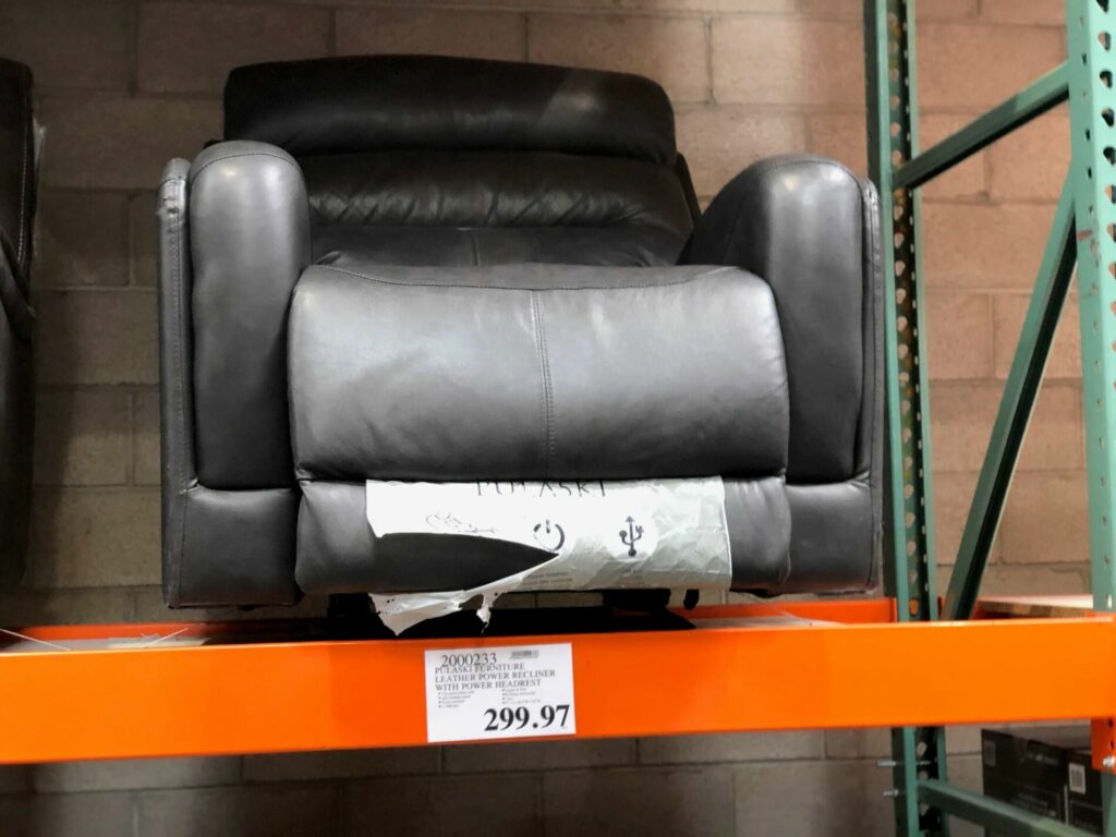 Pulaski Furniture Leather Power Recliner with Power Headrest