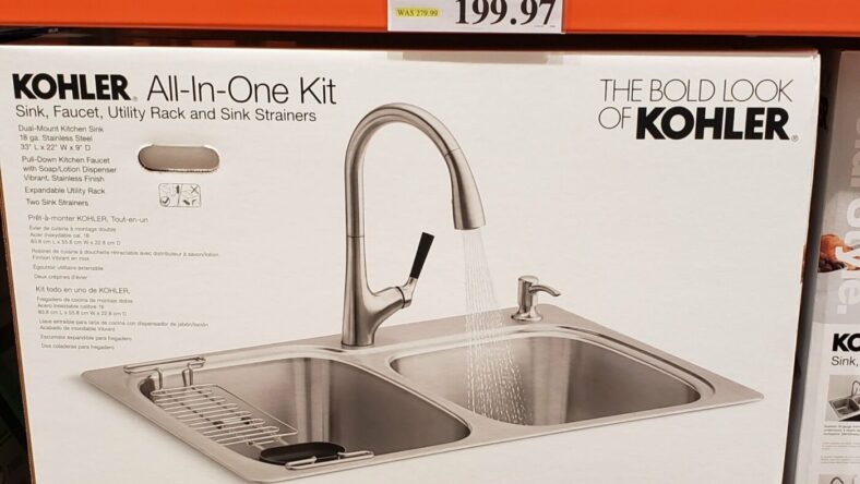 KohlerStainlessSteelSinkAndFaucetPackage-1095111