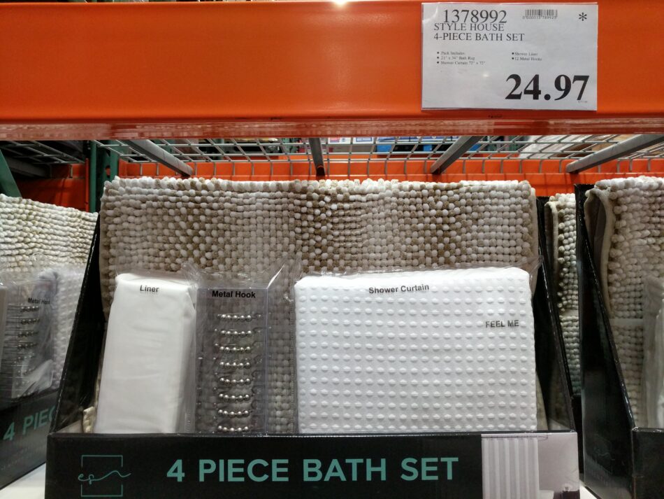 Style House 4Piece Bath Set