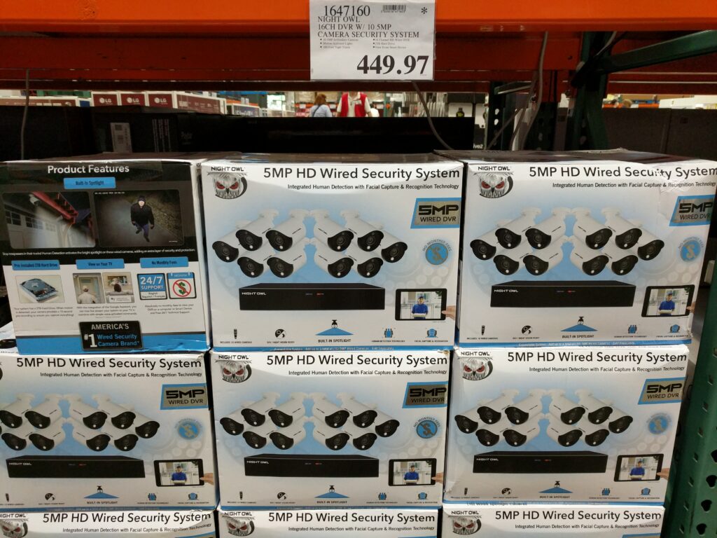 Night Owl 16CH DVR with 10 5MP Camera Security System