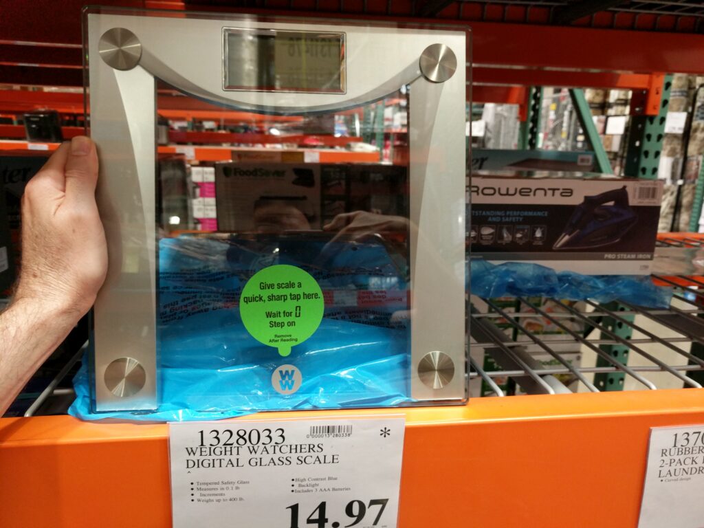 Weight Watchers Digital Glass Scale