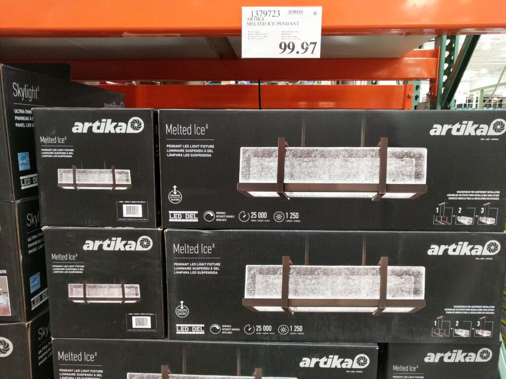 Artika Melted Ice Pendant Light