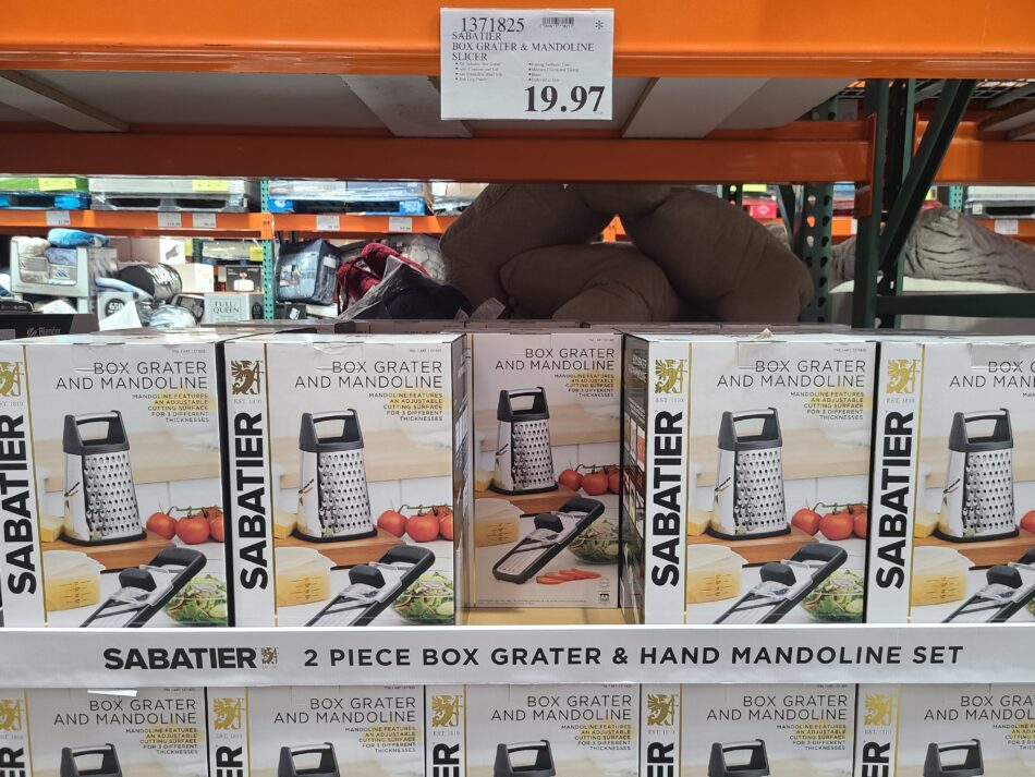 Sabatier Box Grater and Mandolin Slicer