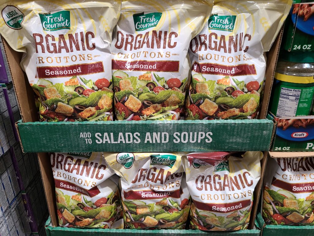 Fresh Gourmet Organic Seasoned Croutons