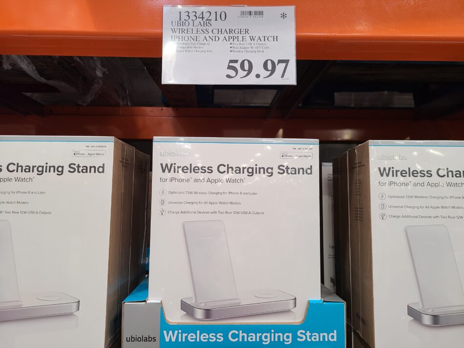 Ubio Labs Wireless Charger iPhone & Apple Watch